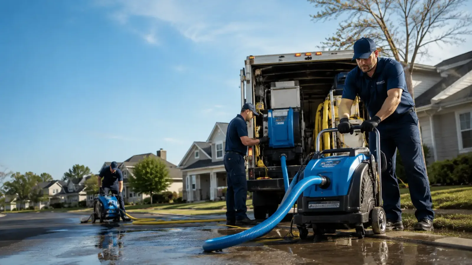 Flood Damage Cleanup in Northville, MI